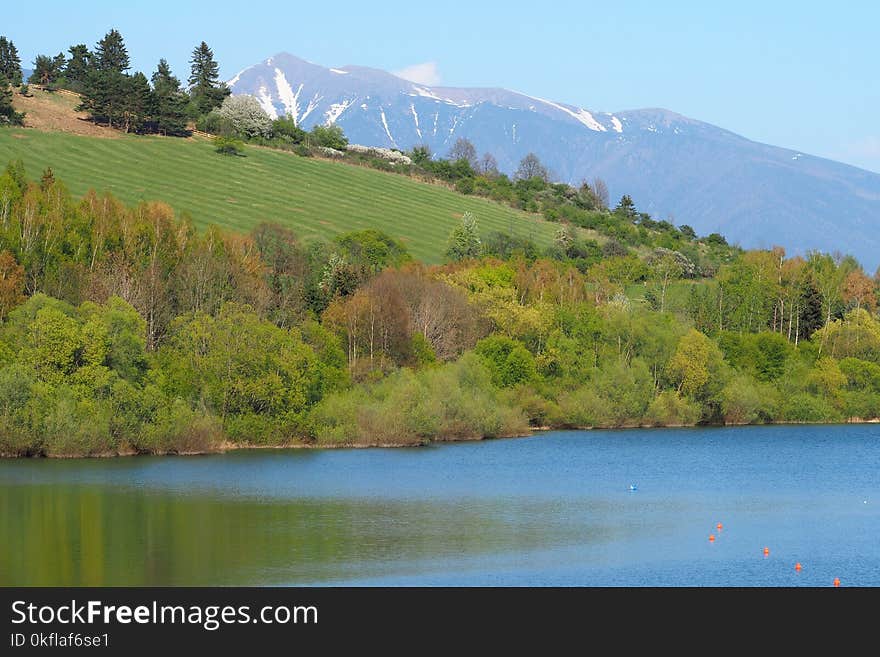 Nature, Highland, Lake, Wilderness