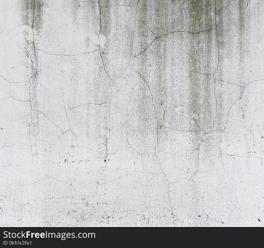 Black And White, Texture, Wall, Monochrome