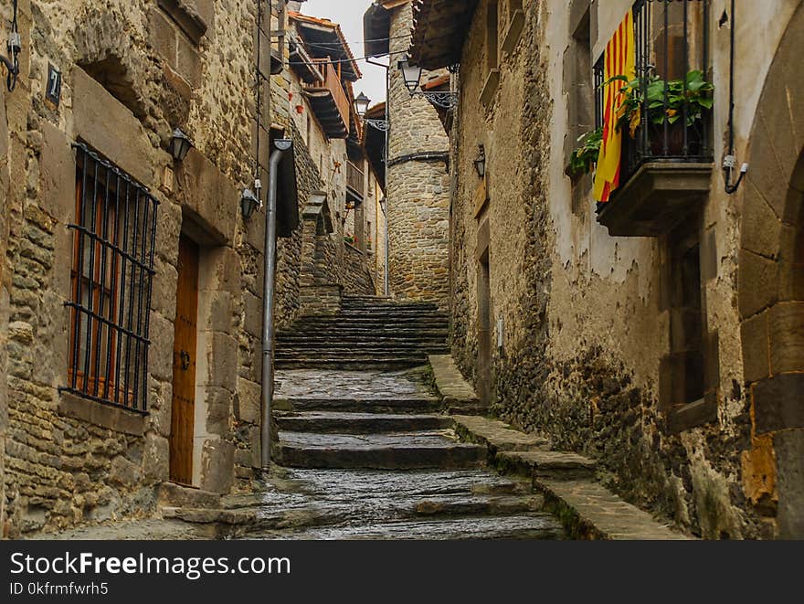 Alley, Town, Infrastructure, Street