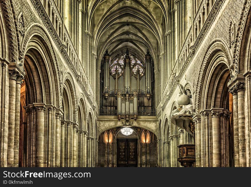 Medieval Architecture, Cathedral, Arch, Gothic Architecture