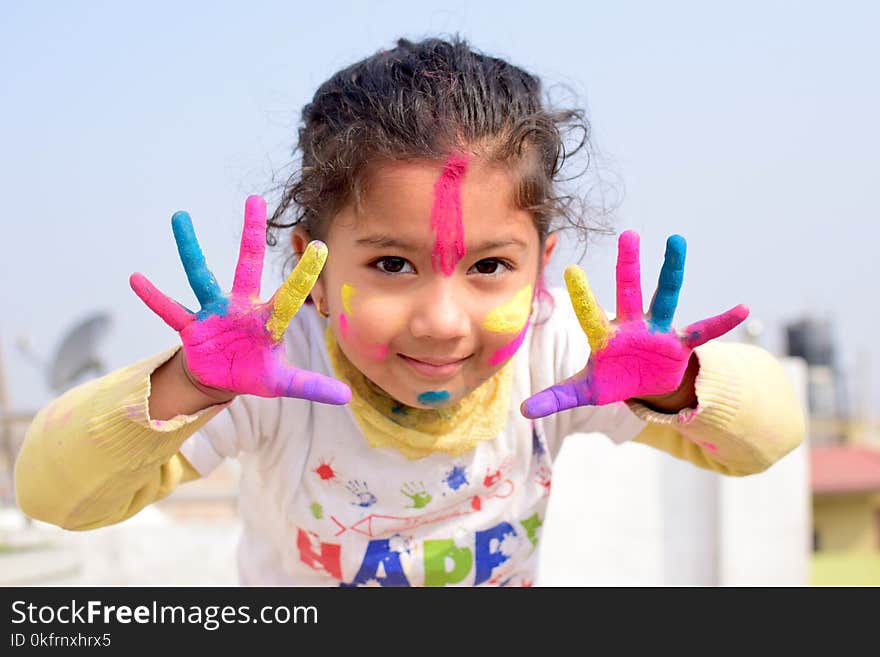 Child, Hand, Fun, Finger