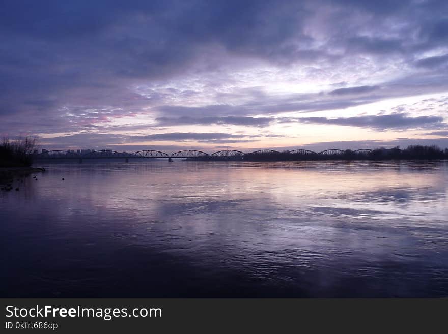 Sky, Reflection, Water, Waterway