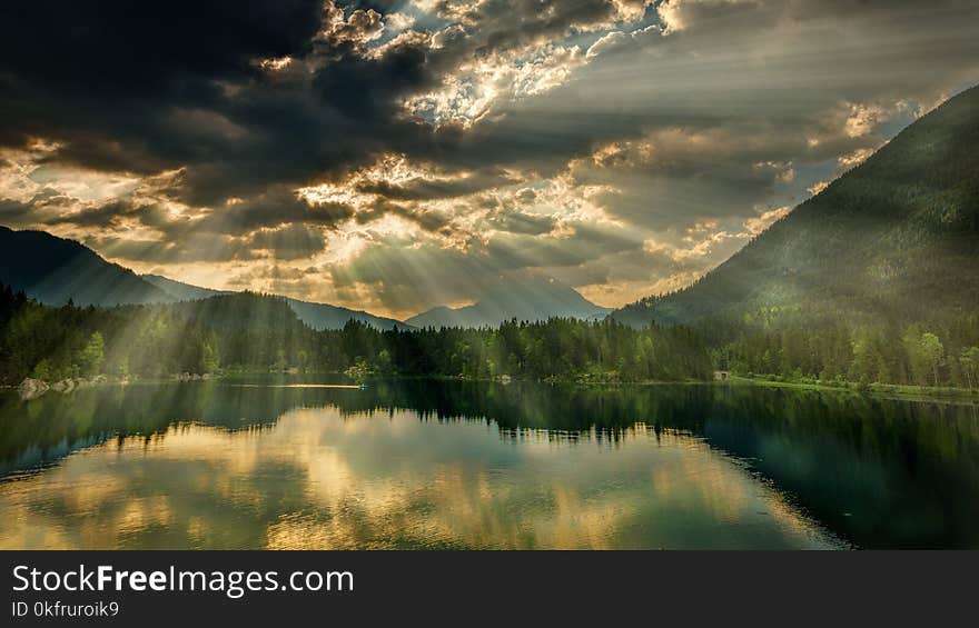 Reflection, Nature, Sky, Wilderness