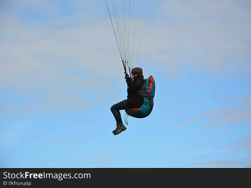 Air Sports, Parachuting, Sky, Windsports