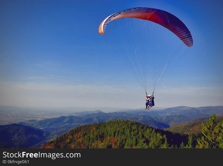 Paragliding, Air Sports, Sky, Windsports