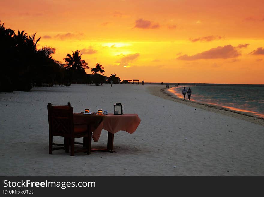 Body Of Water, Sunset, Sky, Sea