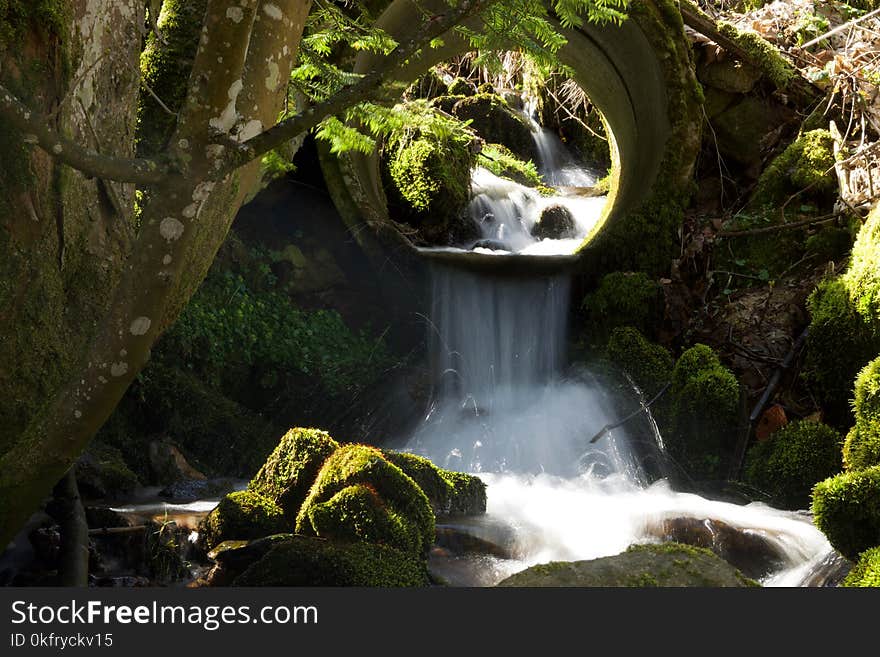 Water, Waterfall, Nature, Body Of Water