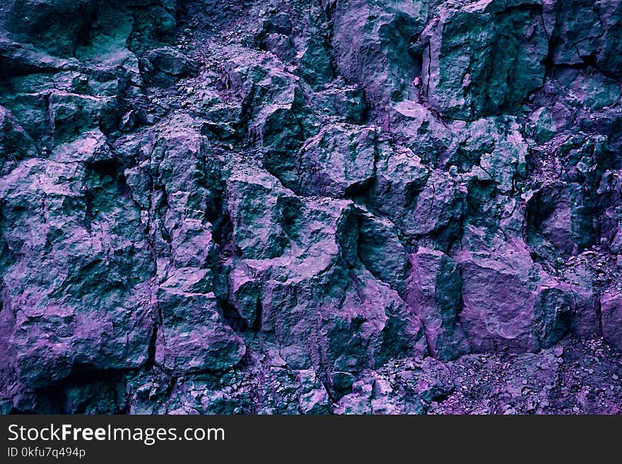 Creative Organic Stone Texture And Background In Ultra Violet An