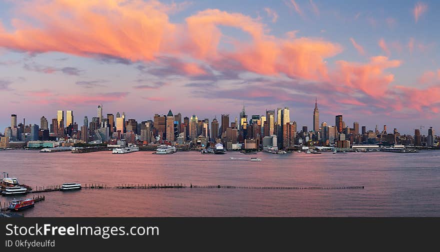 Manhattan Midtown Skyline Panorama, New York