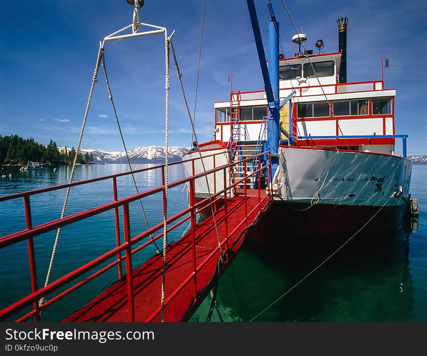 Ferry boat on lake Tahoe