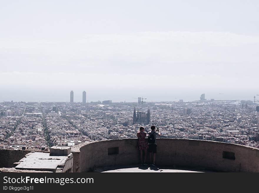 Photo of Two People at the Rooftop