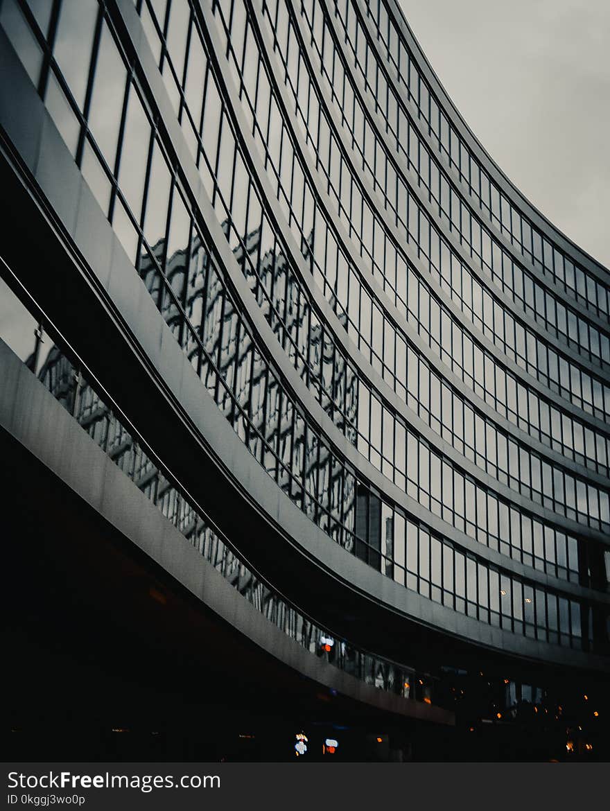 Gray Concrete Building