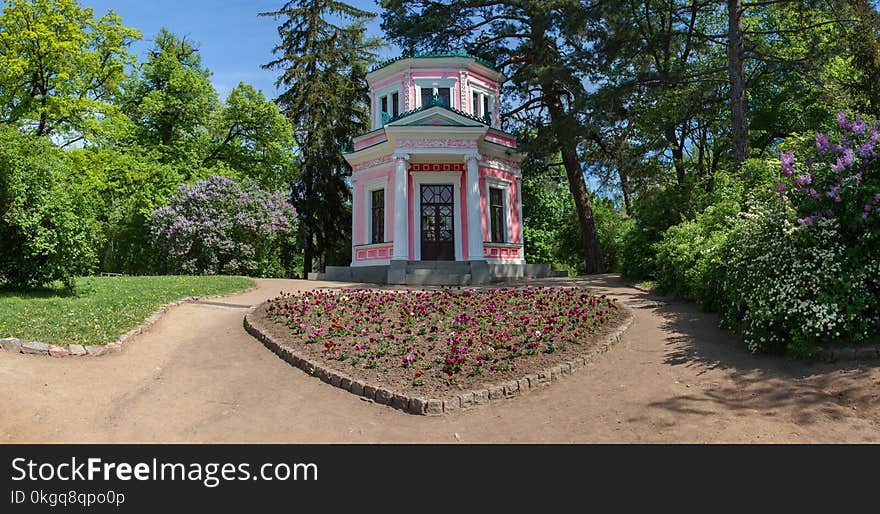 Lover`s Island In Sofiyivsky Park.