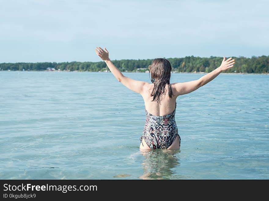 Woman in Body of Water