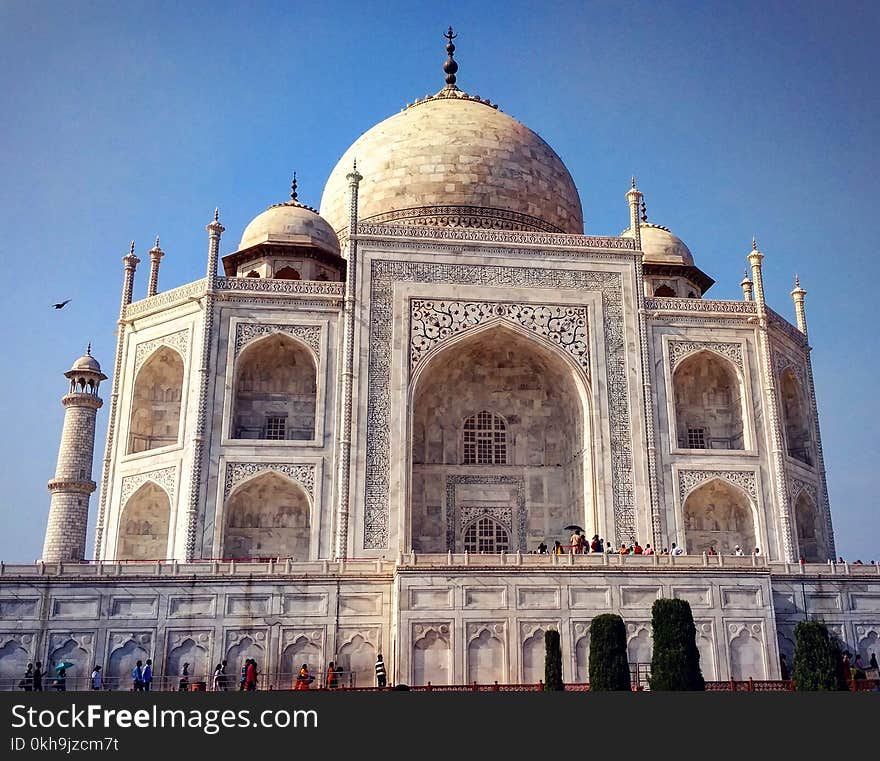 White Concrete Mosque