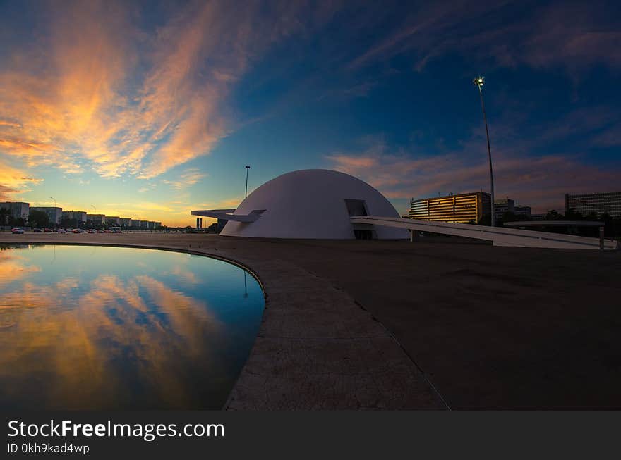 Reflection of Sky on Water