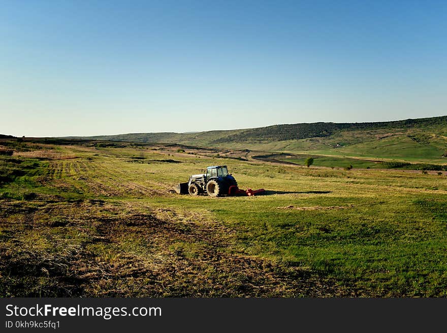 Photo of Tractor on Fields