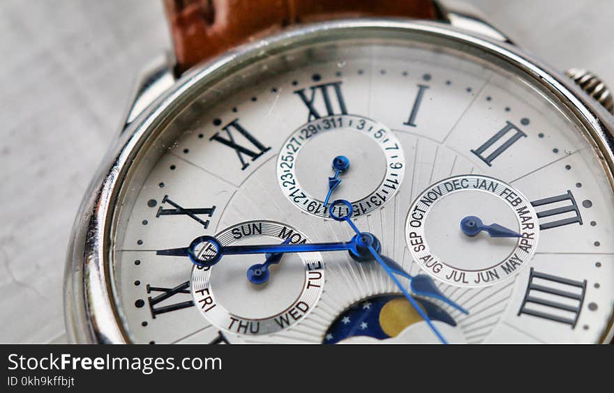 Close-up Photography of Wristwatch