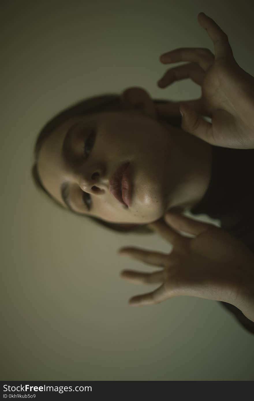 Close-Up Photography of a Woman