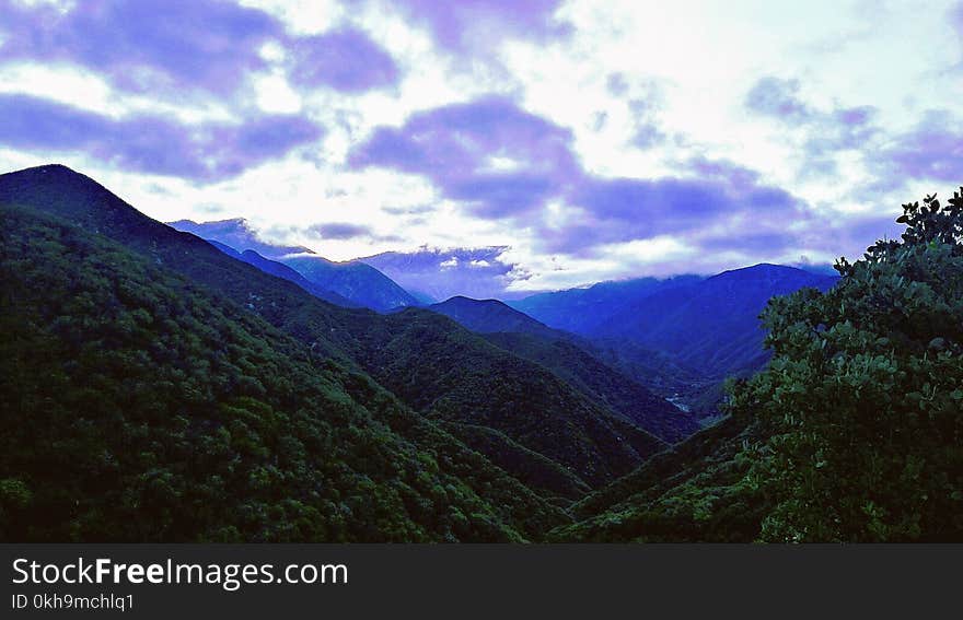 Panoramic Photo of Mountains