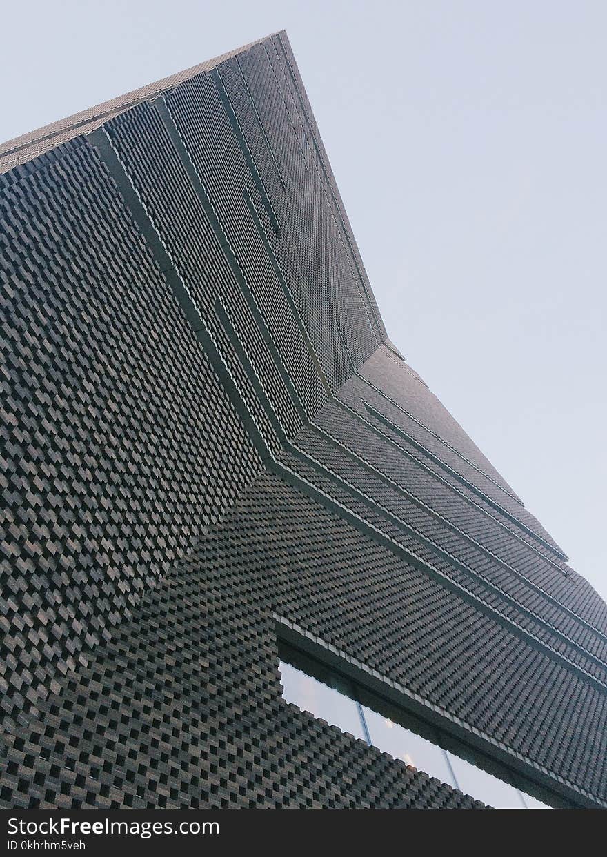 Low Angle Photo of Black High Rise Building