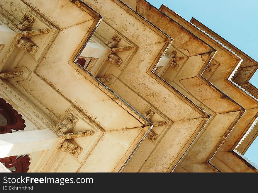 Low-angle Photography of Concrete Building