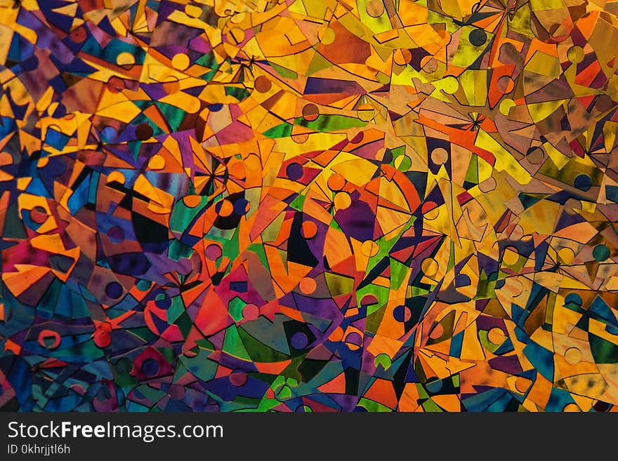 colourful abstract Painting