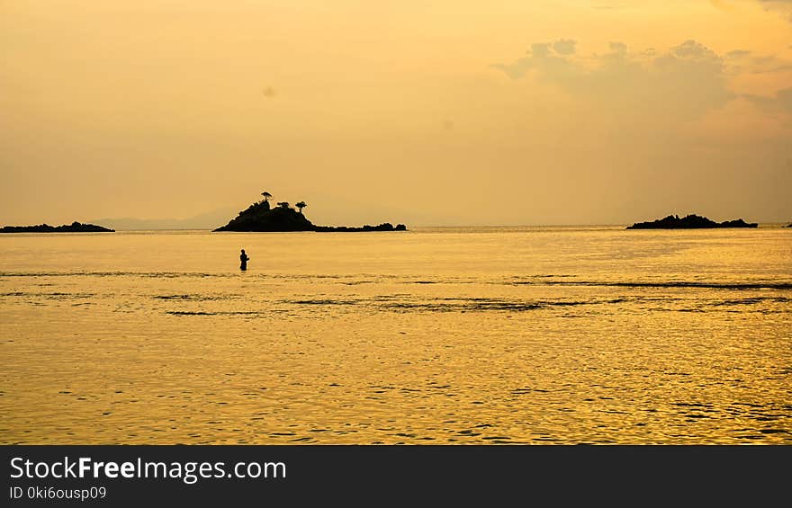 Ocean During Golden Hour