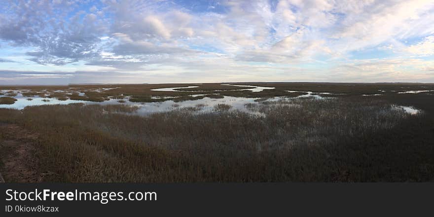 Panoramic Photo Of River