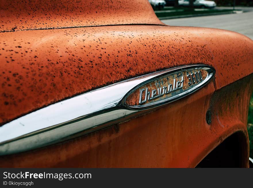 Closeup Photo of Chevrolet 3600 Car