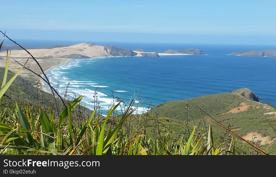 Seashore Near on Mountains