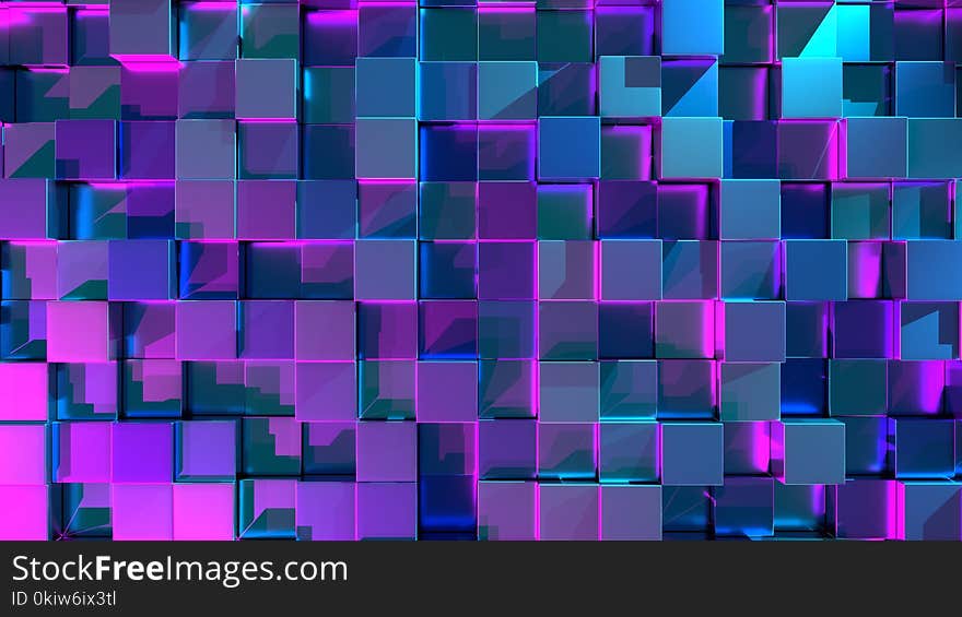 Purple, Violet, Magenta, Square