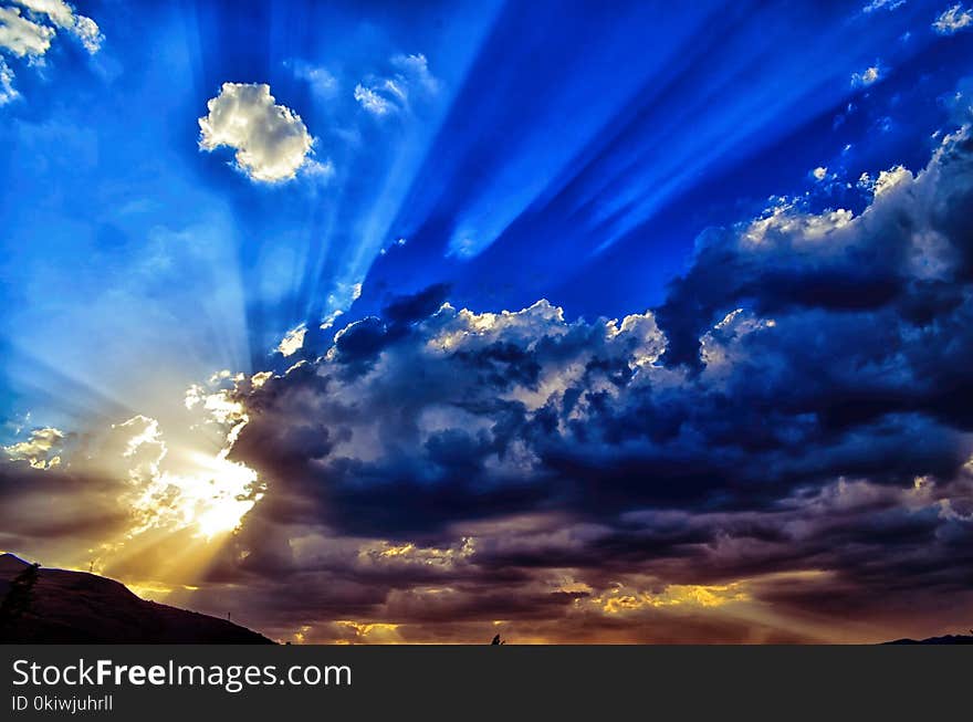 Sky, Blue, Cloud, Nature