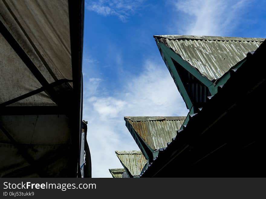 Photo of Gray Galvanized Steel Roofs