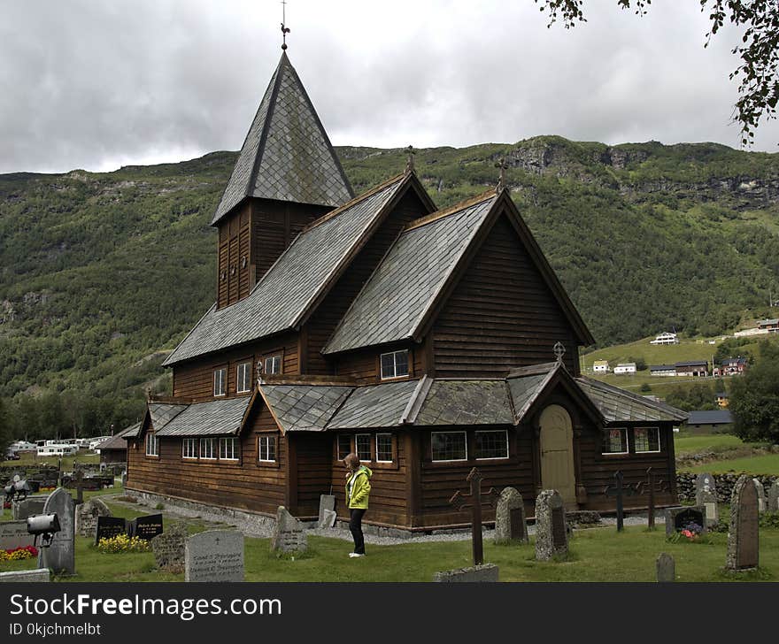 Hut, House, Cottage, Church