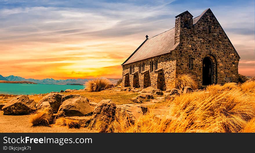 Sky, Historic Site, Coast, Terrain