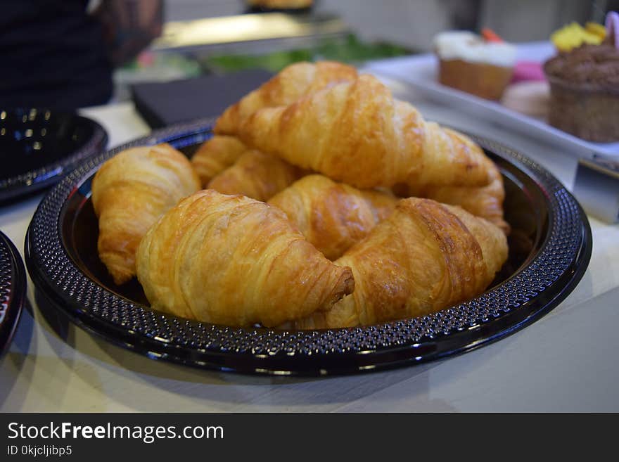 Baked Goods, Croissant, Food, Danish Pastry