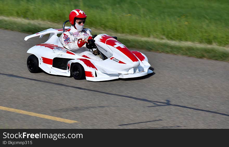 Car, Racing, Kart Racing, Vehicle