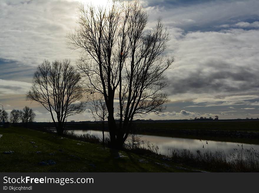 Sky, Reflection, Cloud, Water