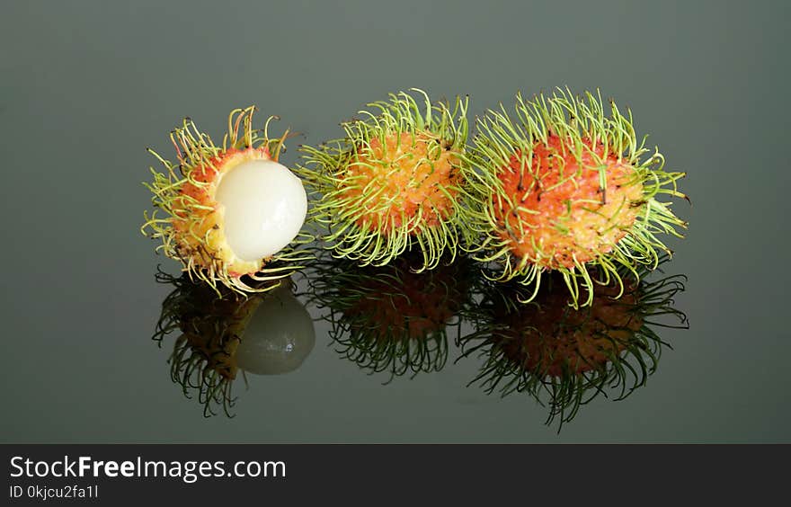 Rambutan, Soapberry Family, Fruit, Plant