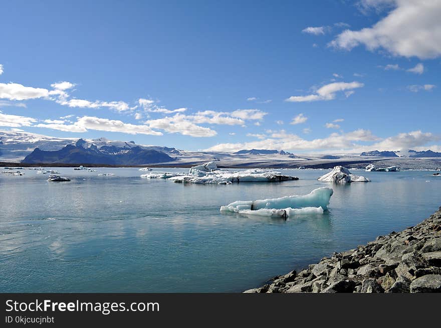 Water, Sky, Glacial Lake, Iceberg