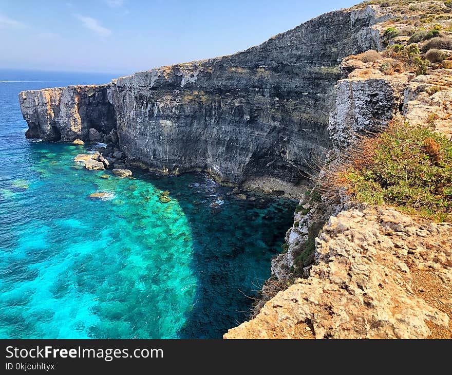 Coastal And Oceanic Landforms, Coast, Cliff, Sea