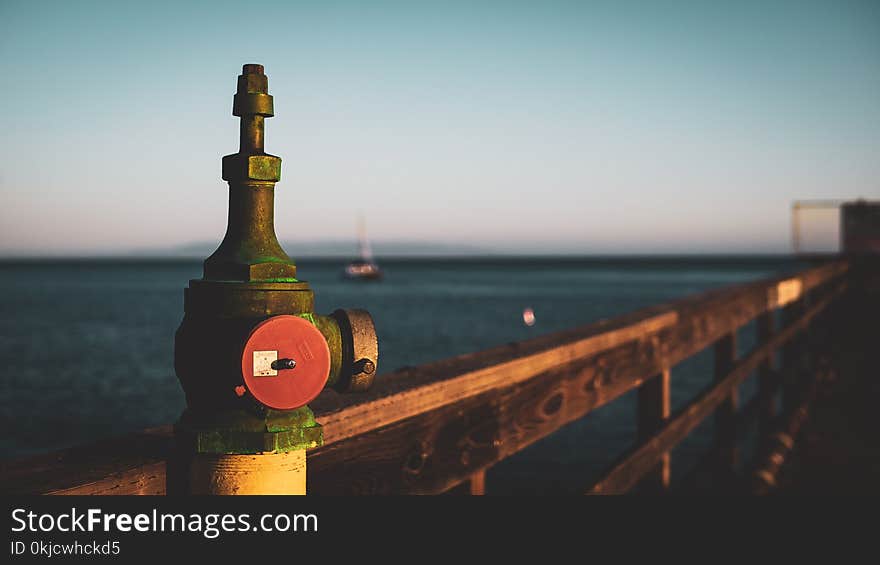 Sea, Sky, Tower, Horizon