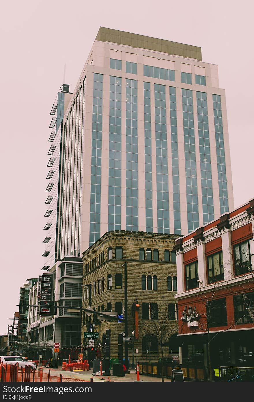 Low Angle Photography of Concrete Buildings