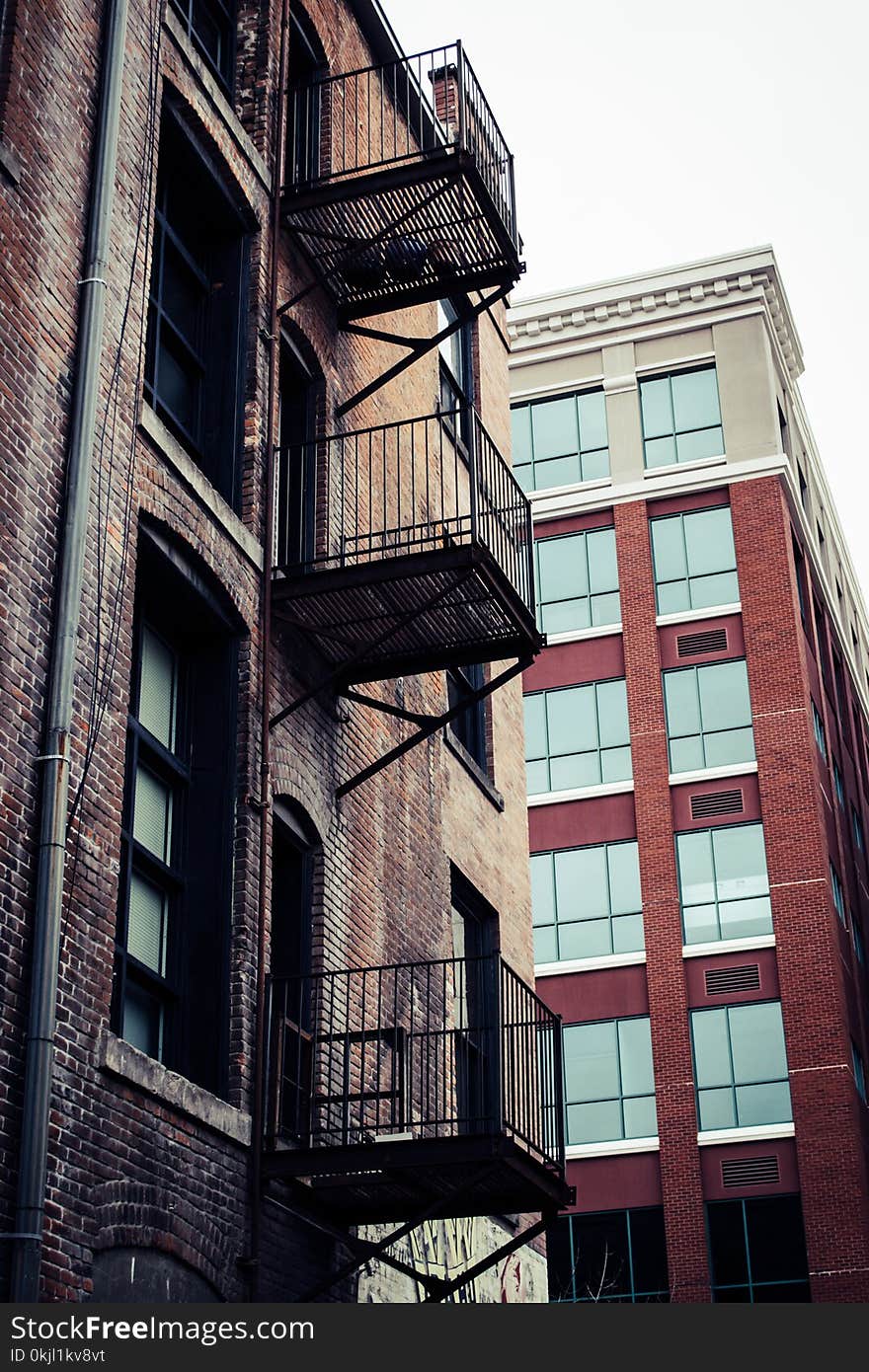 Gray Wooden Building