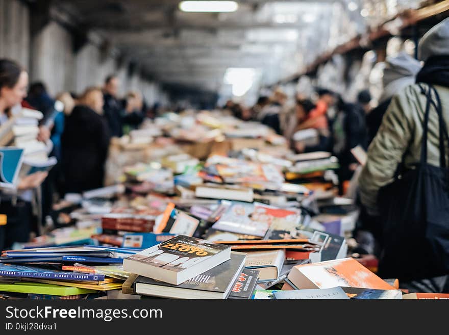 Photo of Book Collection on Top of Table