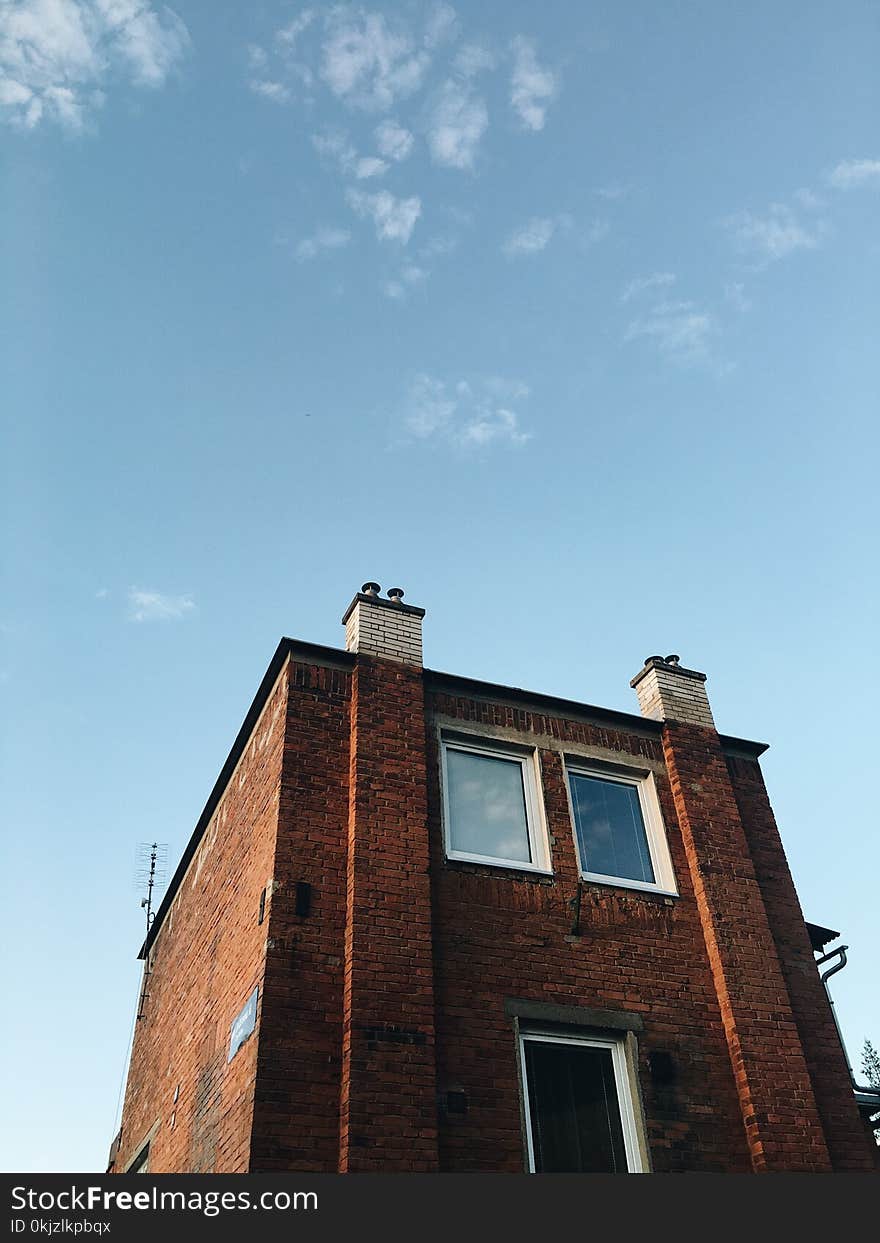 Brown Brick Building