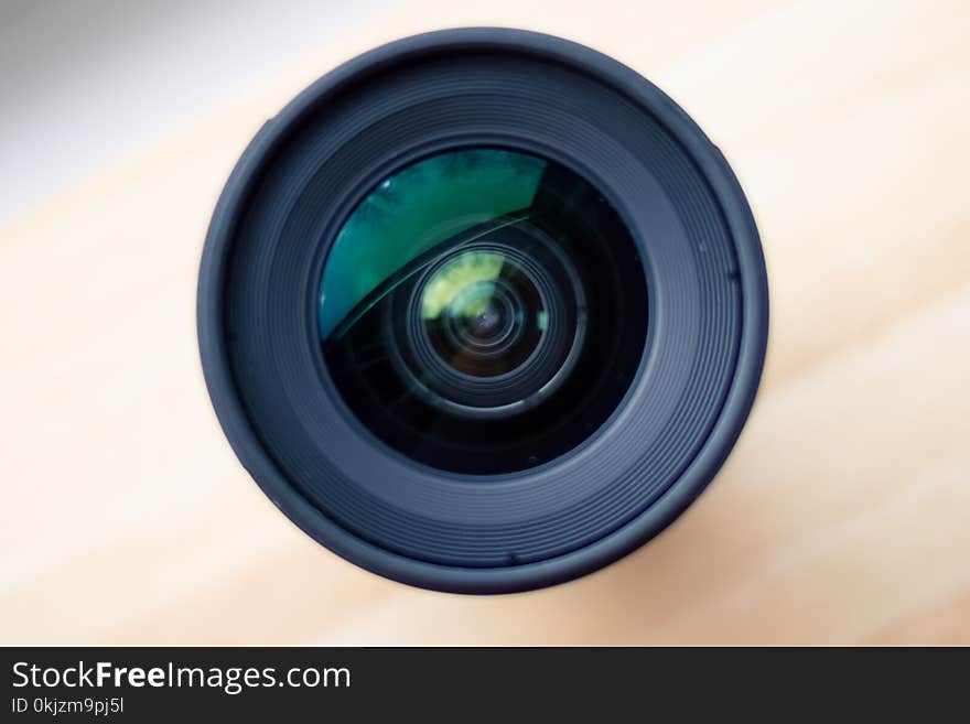 Black Camera Lens