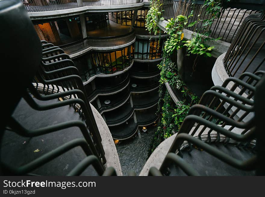 Black Metal Staircase