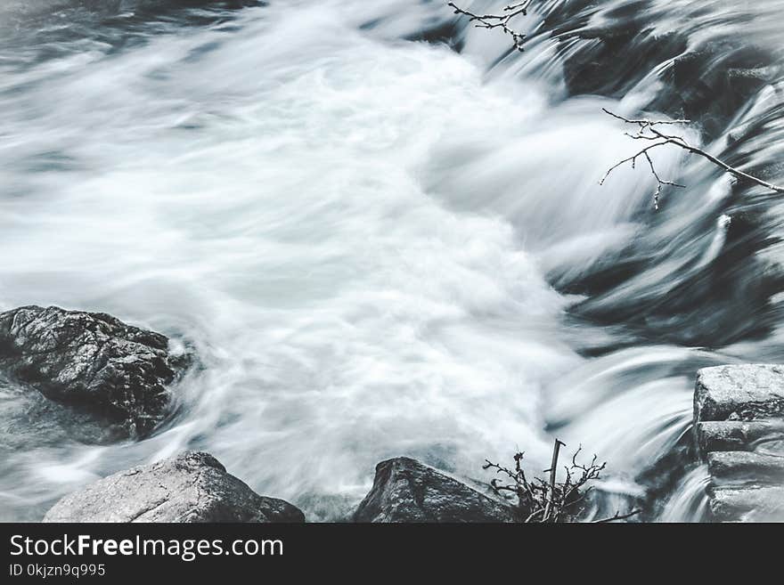 Time Lapse Photography of Waterfalls